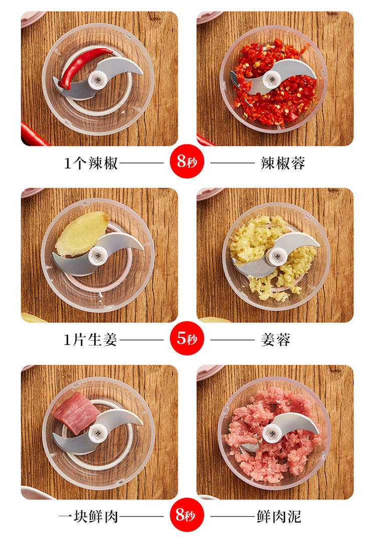 Usb Charging Smart Portable Food Mini Slicer Manual Onion Fruit Mini Meat Grinder Food Grinder 13 Usb Charging Smart Portable Food Mini Slicer Manual Onion Fruit Mini Meat Grinder Food Grinder 13