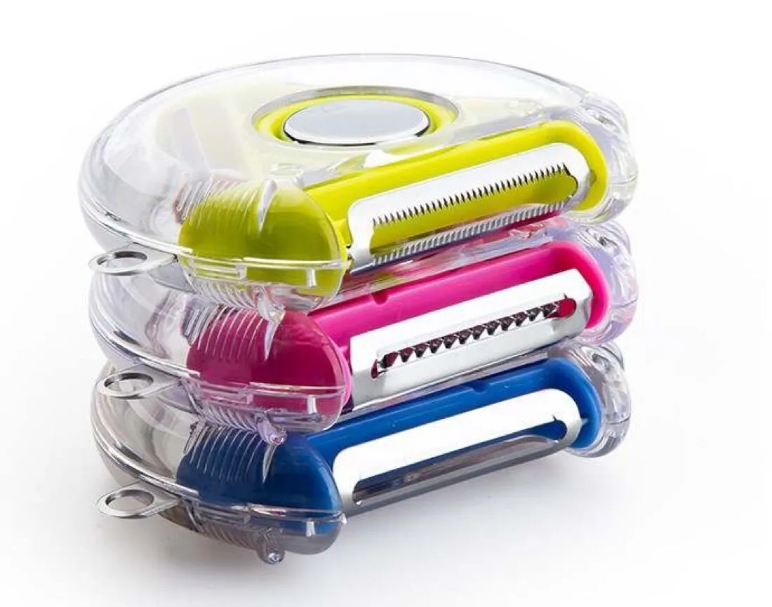 3 In 1 Multi-purpose Stainless Steel Potato Peeler Slicer Grater Shredder Vegetable Fruit Tool For Kitchen Gadget Accessories 7
