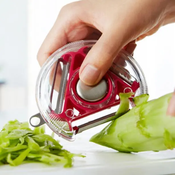 3 In 1 Multi-purpose Stainless Steel Potato Peeler Slicer Grater Shredder Vegetable Fruit Tool For Kitchen Gadget Accessories 8