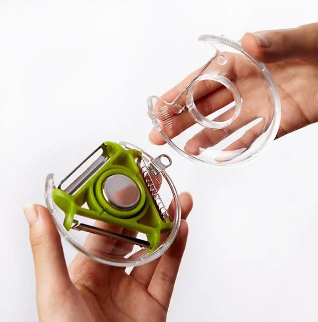 3 In 1 Multi-purpose Stainless Steel Potato Peeler Slicer Grater Shredder Vegetable Fruit Tool For Kitchen Gadget Accessories 12