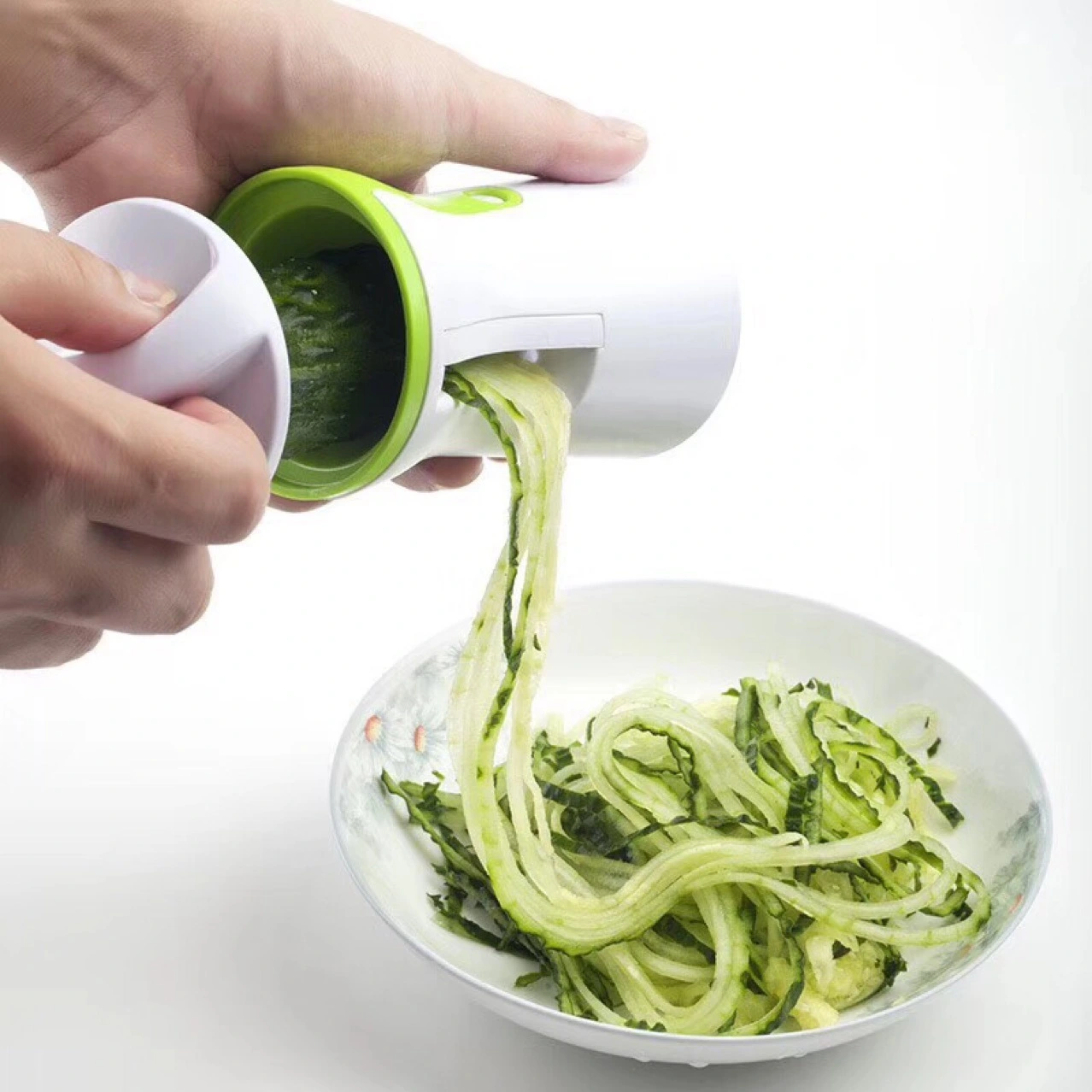 3 in 1 Handheld Spiralizer Vegetable Slicer Hand Spiral Stainless Steel Mandoline Vegetable cutter1 9 3 in 1 Handheld Spiralizer Vegetable Slicer Hand Spiral Stainless Steel Mandoline Vegetable cutter1 9