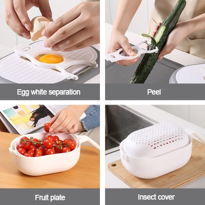 Multifunctional Kitchen Tools Vegetable Slicer Fruit Cutter Vegetable Chopper Potatoes Peeler 8 Multifunctional Kitchen Tools Vegetable Slicer Fruit Cutter Vegetable Chopper Potatoes Peeler 8