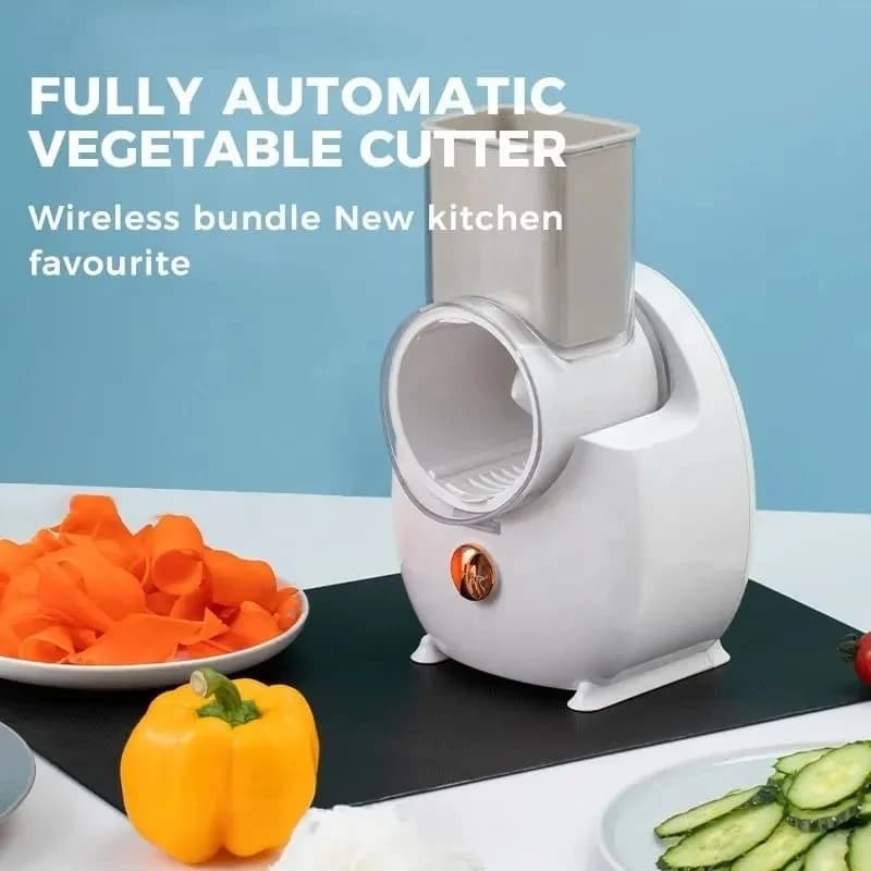 USB Rechargeable Electric Cheese Grater Electric Slicer Shredder Chopper Shooter For Fruits Vegetables