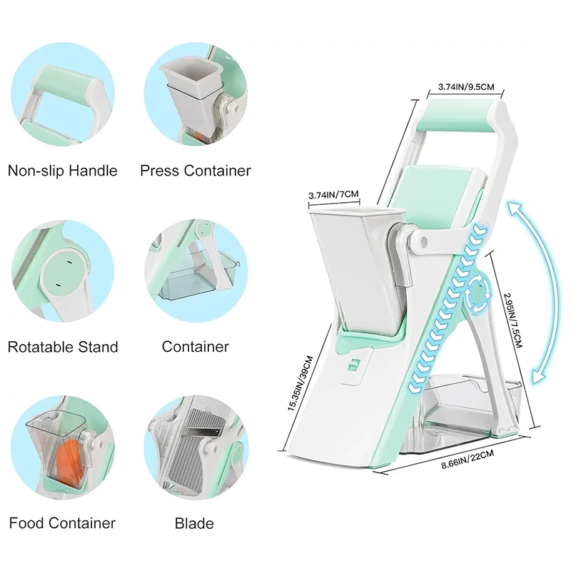 multifunctional vegetable cutter slicer